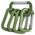 thumbnail image 4 of West Coast Paracord Rectangle Carabiners - Multiple Colors and Pack Options, 4 of 6