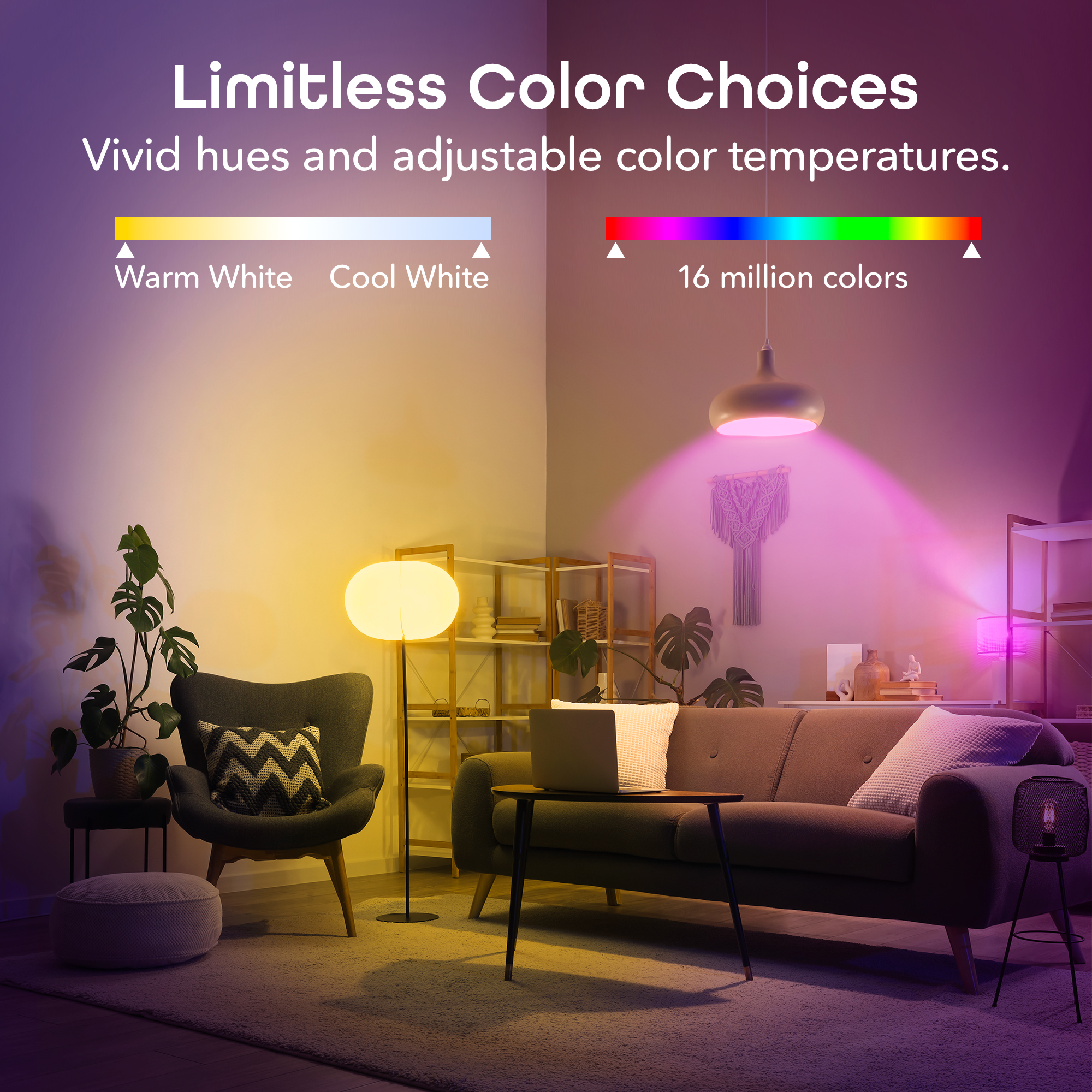 Geeni Prisma Plus 800 Smart Color Bulbs, 6-Pack photo 4