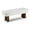 Beige_51.6", variant on GZXS Modern Upholstered Dining Bench in Khaki Boucle, 60" Long Cushioned Seat, Ideal for Dining Area or Living Space