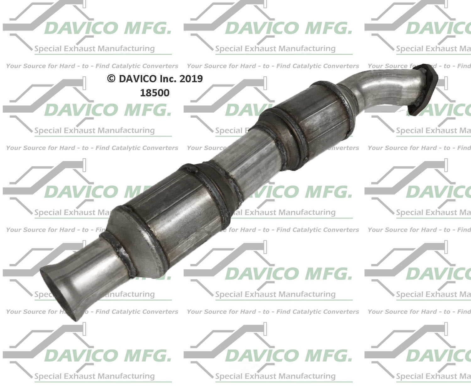 Davico Mfg 18500 Direct-Fit Catalytic Converter