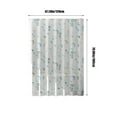 thumbnail image 3 of Rvasteizo Bathroom Shower Curtain Proof Printed Shower Curtain Bathroom Curtain Toilet Partition Curtain No Need To Punch Holes To Provide Hook, 3 of 5