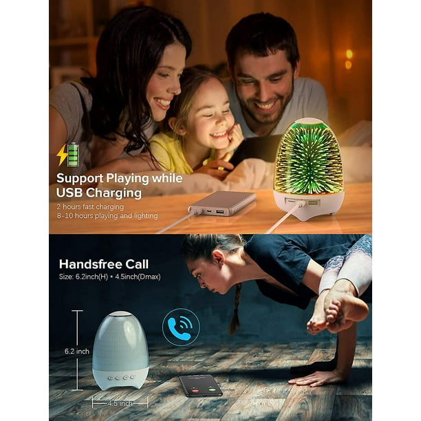 Led lamp on sale bluetooth speaker