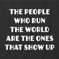 thumbnail image 2 of People Who Run The World T-Shirt | White Tee Gift, 2 of 5