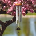 thumbnail image 2 of Woodstock Windchimes Chimes of Remembrance Song, Wind Chimes For Outside, Wind Chimes For Garden, Patio, and Outdoor Décor, 26"L, 2 of 10