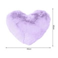 thumbnail image 6 of Mdesiwst Fluffy Pp Cotton Pillow Throw Pillow Ultra Soft Comfortable Plush Pillow for Home Decoration Heart-shaped Pillow, 6 of 6