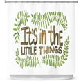 thumbnail image 1 of Shower Curtains 70" x 73" from DiaNoche Designs by Marley Ungaro - Little Things, 1 of 1
