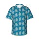 thumbnail image 1 of Fotbe Sea Turtle Camisa Hawaiana para Hombre Unisex – Camisa Casual de Verano con Botones de Manga Corta de Algodón y Lino,Medium, 1 of 7