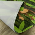 thumbnail image 5 of Ambesonne Brown Green Place Mats Set of 4, Wild Monkey, Standard Size, Brown and Fern Green, 5 of 6