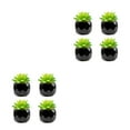thumbnail image 2 of Ounissouiy 4 Uds plantas suculentas artificiales apariencia realista fácil de mantener decoración de balcón suculentas Baoshilian baoshiliano 2Conjunto, 2 of 6