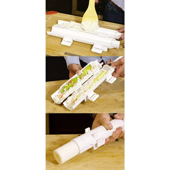 Sushi Making Kit, Sushi Bazooka DIY Sushi Maker Sushi Set Sushi Making Sushi Gift Set