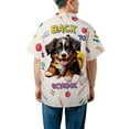 thumbnail image 5 of Back to School Cute Bernese Mountain Dog Hawaiian Shirt Breathable Summer Unisex Merch Berner Lover Gifts - 13010, 5 of 6