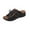 Black, variant on NOKIO Orthopedic Wedge Sandals Women Trendy Women'S Fashion Slippers Women's Beach Slope Heel Slippers Hollow Casual Slippers Slope Bottom Shoes Retro Sandals