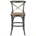 thumbnail image 1 of Safavieh Eleanor Oak Wood 24" Counterstool in Hickory, 1 of 1