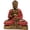 Red, variant on Stoneage Arts Happy Buddha Brings Spiritual Design And Meditative Calm Into Your Home (Red, Laughing, 9 Inch )