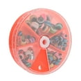 thumbnail image 3 of Cuentas De Ojo De Pez De Colores Mezclados, Colores Brillantes, Cuentas De Pesca De Plástico Resistente, Maldad Multicolor Simulada Para Agua Dulce Para Agua Salada, 3 of 7