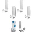 thumbnail image 1 of Self Adhesive Stainless Steel Hooks for Bathroom and Kitchen, 1 of 5