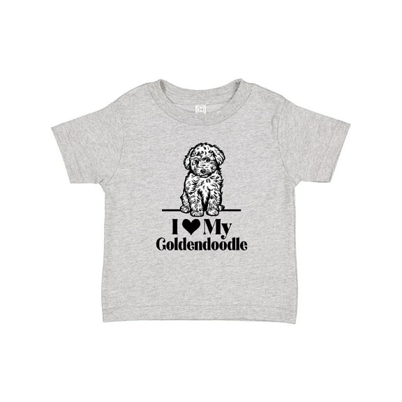 Inktastic I Love My Goldendoodle Dog Boys or Girls Baby T-Shirt