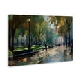 thumbnail image 2 of Stupell Industries Transitional Park Promenade on Rainy Day Canvas Art, 24 x 16, by Creative Studio, 2 of 8