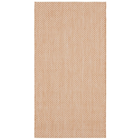 Safavieh Courtyard Finnian Solid Indoor/Outdoor Area Rug, Natural/Cream, 2'7" x 5'