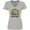 AC-Heather Grey, variant on Hello, Beaches Group of Pineapples Women's V-Neck T-Shirt