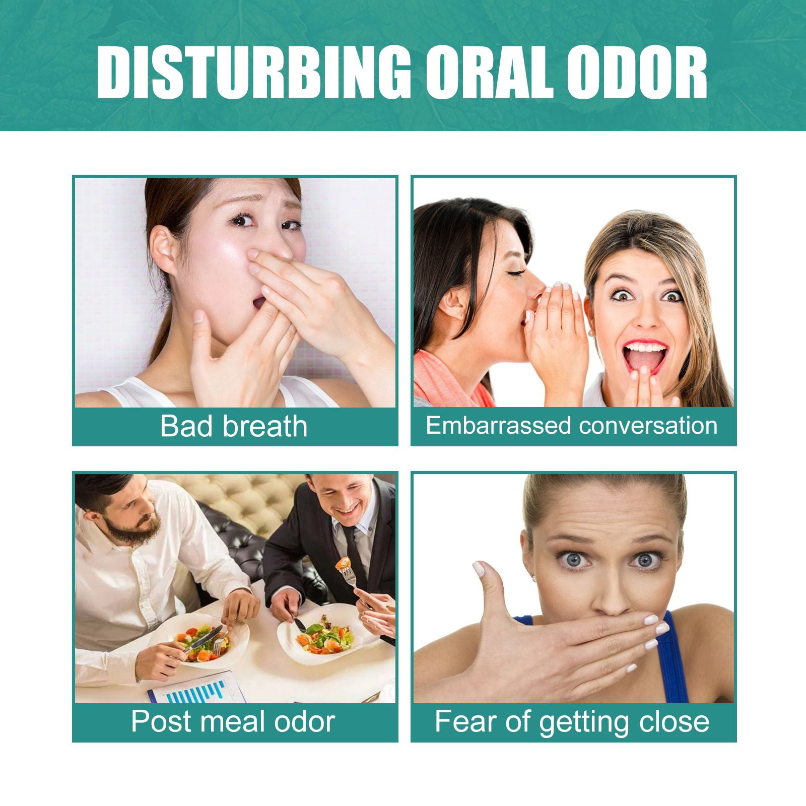 Alvantor Oral Care Fresh Breath Drops Treatment, Minty Freshener, 1 fl oz