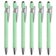thumbnail image 1 of Unique Bargains Ballpoint Pen with Stylus Tip, Medium Point, 1.0mm, Black Ink, 6 Pack, 1 of 5