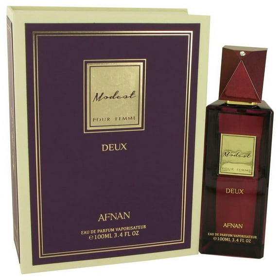 Modest Pour Femme Deux by Afnan Eau De Parfum Spray 3.4 oz for Female