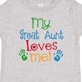 thumbnail image 4 of Inktastic My Great Aunt Loves Me Boys or Girls Baby T-Shirt, 4 of 5