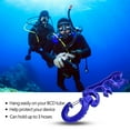 thumbnail image 2 of Keep Diving Hose Holder Clip Stainless Steel Arm 3 Tube Clamps for Low High Pressure Hoses Regulators, Meters, 2 of 8