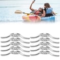 thumbnail image 4 of Boat Rope Cleats Hook, 2in Stainless Steel Non-Rusting Rope Cleat  For Curtains For Ropes Blinds For Sun Screens Shades, 4 of 8