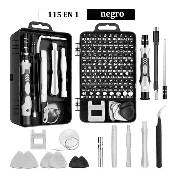 Juego De Destornillador De Precisión De Mano 115 pz Malubero Malu2246