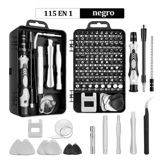 Juego De Destornillador De Precisión De Mano 115 pz Malubero Malu2246