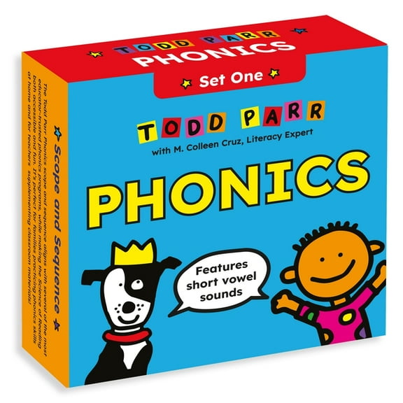 Todd Parr Phonics Todd Parr Phonics: Set One: Short Vowel Sounds (12 Books for New Readers), Book 1, (Paperback)