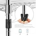 thumbnail image 3 of SortWise 4-Tier Shelving Unit, Wire Utility Rack Storage Organizer with Adjustable feet Knob, 3 of 6