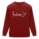 thumbnail image 5 of Ceisia Men's Regular-Fit Crew-Neck Heart-Letter Printed Casual Sweatshirt Gift, 5 of 6
