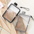 thumbnail image 3 of Slim Flat Water Bottle Pocket Water Bottle 12.8 Oz Bread Water Bottle Leak-proof Large Capacity Flat Water Bottles With Strap, 3 of 5