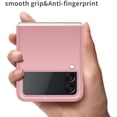 thumbnail image 2 of case for Samsung Z Flip 4 Case, Galaxy Z Flip 4 Case, Ultra-Thin Folding Screen Phone Case for Z Flip 4, Full Protection Cover Have Strong Impact Resistance for Samsung Galaxy Z Flip 4 5G, Rose Gold, 2 of 16