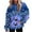 3-blue hoodie for women, variant on UPPADA Womens Bat Print Hoodies Casual Oversized Hooded Shirts Trendy Long Sleeve Funny Hoodie with Pockets Hoodies for Women Trendy Orange,M