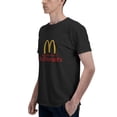 thumbnail image 5 of Mcdonald'S Logo Men'S Basic Short Sleeve T-Shirt Vogue Black 3x-Large, 5 of 8