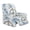 Blue Butterfly Rose Bell, variant on FUIALDOLG Beige Zebra Print Recliner Slipcovers with Arms 4 Pieces Lazyboy Recliner Chair Cover with Storage Pockets Washable Furniture Protector