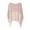 Pink, variant on Xfvqtps Womens Hooded Cape Pullover Splicing Together Stripe Fringed Hem Tassel Fashion Simplicity Loose Windproof Coldproof Warm Winter Top Beige