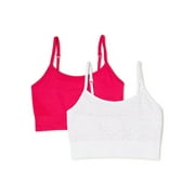 Wonder Nation Girls Seamless Bras, 2-Pack