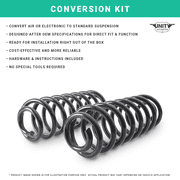 Unity Automotive Front & Rear Conversion Kit Fits 1988-1994 Lincoln Continental, 68100C