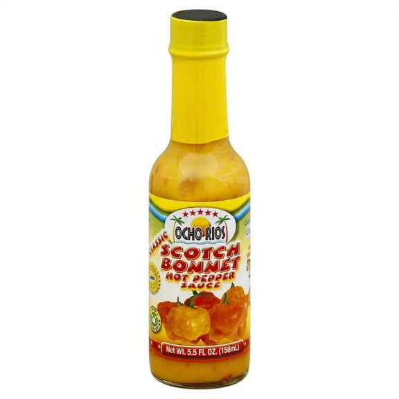 Ocho Rios - Scotch Bonnet Hot - Pepper Sauce - 5.5oz