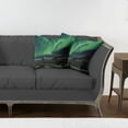 thumbnail image 7 of Ambesonne Green Throw Pillow Cover 2 Pack, Polaris Mountain, 18", Army Green Blue Grey, 7 of 7