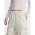 thumbnail image 4 of No Boundaries Wide Leg Fleece Pants, 28", 30", 32" Inseams, Women's & Women's Plus XXS-4X, 4 of 5