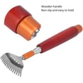 thumbnail image 4 of Jinsinto Multifunctional Telescopic Back Scraper Wooden Handle Stainless Steel Claw Ball Massager Portable Retractable Back Scraper, 4 of 5
