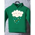 thumbnail image 3 of Happy Cloud Raining Hoodie Toddler -Image by Shutterstock,  2 Toddler, 3 of 4