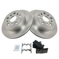 thumbnail image 6 of TRQ Rear Posi Ceramic Disc Brake Pad & Rotor Kit LH RH Kit w/Chemicals BKA15368, 6 of 6