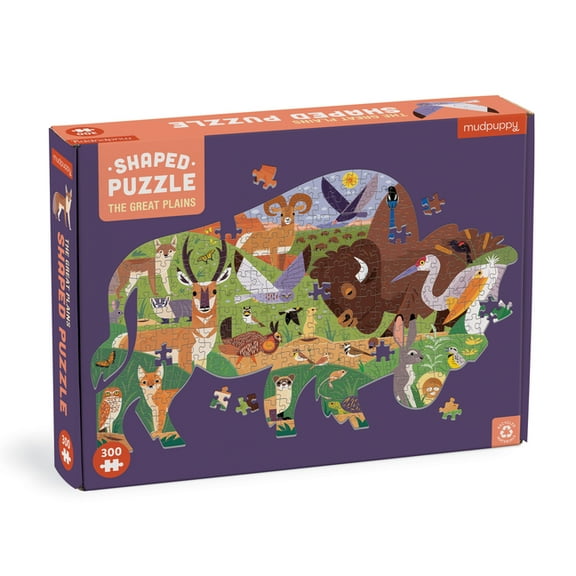 The Great Plains 300 Piece Shaped Scene Puzzle